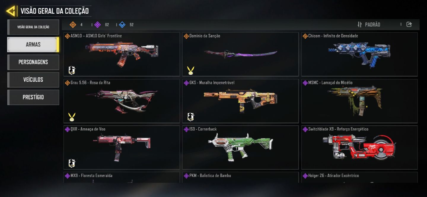 Conta Call of duty mobile