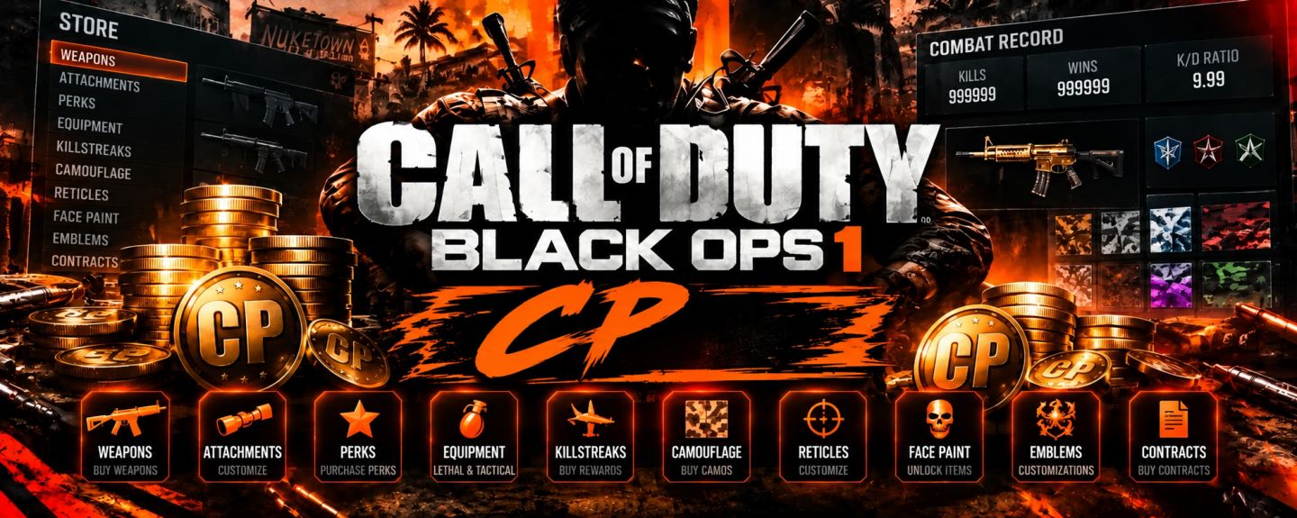 Black Ops 1 Unlockall, Class Overkill, GodMod+invisibility na sua conta