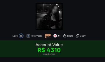 CONTA STEAM LEVEL 55 +200 JOGOS maioria AAA