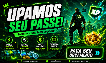 UP DE PASSE DE BATALHA FORTNITE