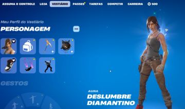 CONTA FORTNITE COM LARA CROFT E JUICE WLRD 224 SKINS
