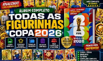 FIGURINHAS COPA 2026 PDF | MAIS COMPLETO DA GGMAX | ENTREGA AUTOMÁTICA
