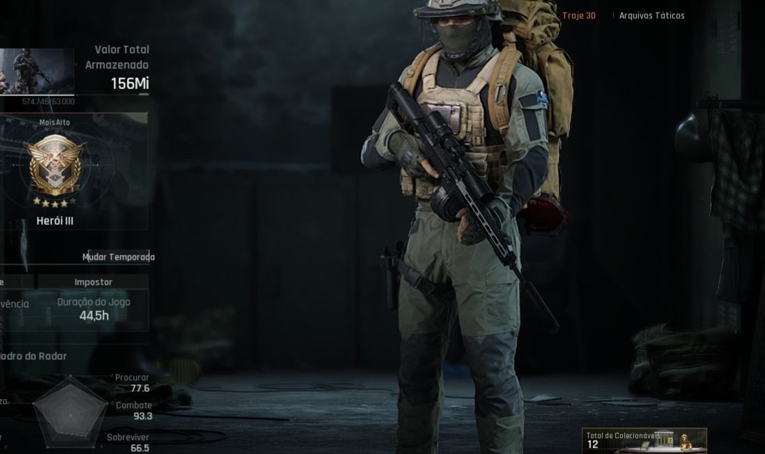 CONTA ARENA BREAKOUT LEVEL 30 + 156M STASH + SKINS + FULL INVENTARIO+2,3K MOEDAS