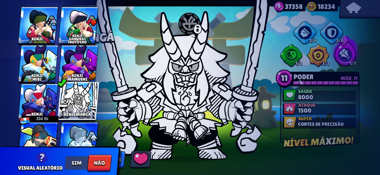 Conta main fang com skin fang furioso e fang midorya