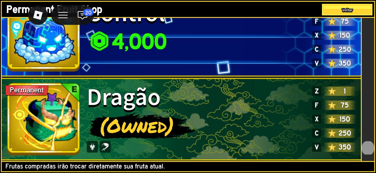 CONTA BLOX FRUITS LVL 2800 MAX | DRAGÃO PERMANENTE + KITSUNE + BUDDHA + VÁRIA