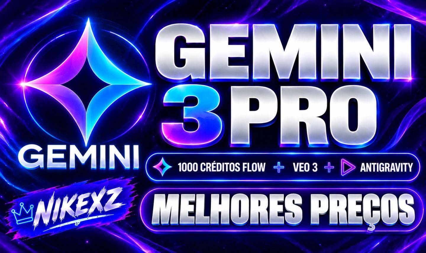 Gemini 3 Pro + Flow 1.000 Créditos + 5TB Cloud + Antigravity | 30 Dias