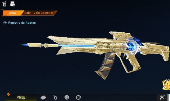 Conta de blood Striker a venda com várias skins eternas e ultra e skins raras