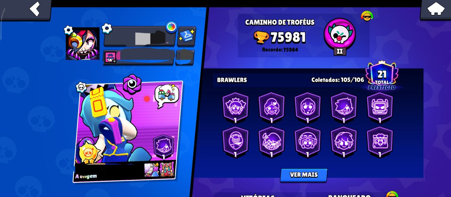 CONTA BRAWL STARS 2026 SAINDO NO PRECINHO