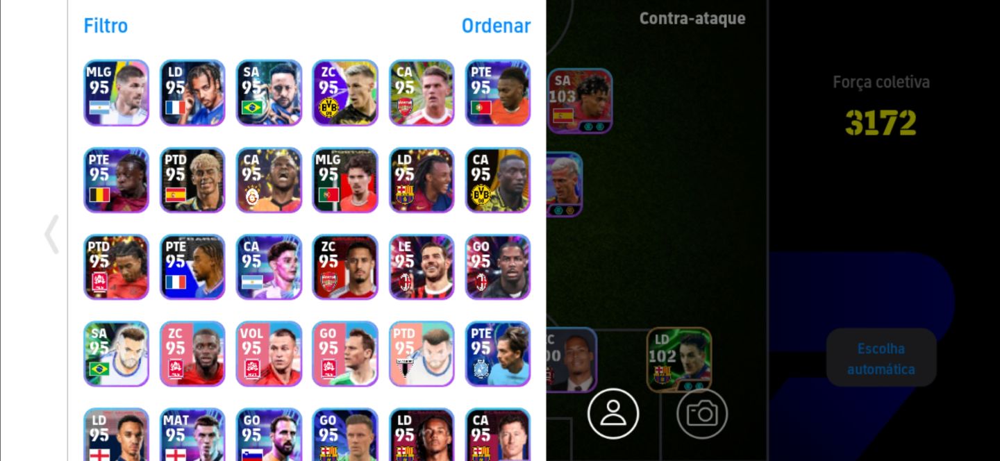 Conta Efootball mobile 1172