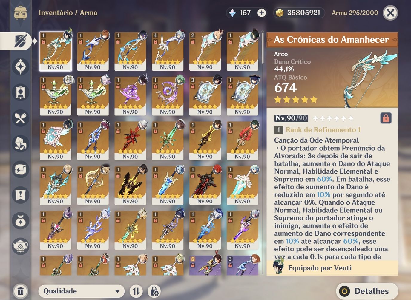 37 PERSONAGENS T5 LIMITADOS 40 ARMAS T5 LIMITADAS