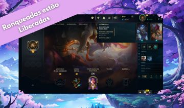 Conta lol nivel 43 / Ranqueadas liberadas / full acesso / league of legends