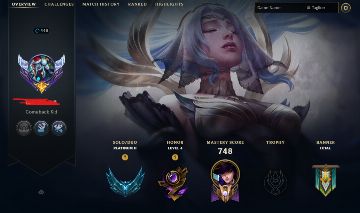 CONTA NIVEL 440 PLATINA 2 160 SKINS SONA E MORGANA PRESTIGO 97 ESSENCIAS MITICAS