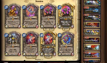 Conta Hearthstone - 2014 / 160+ lendárias e versos raros