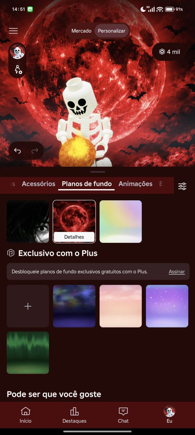 CONTA DE ROBLOX COM KORBLOX + HEADLESS
