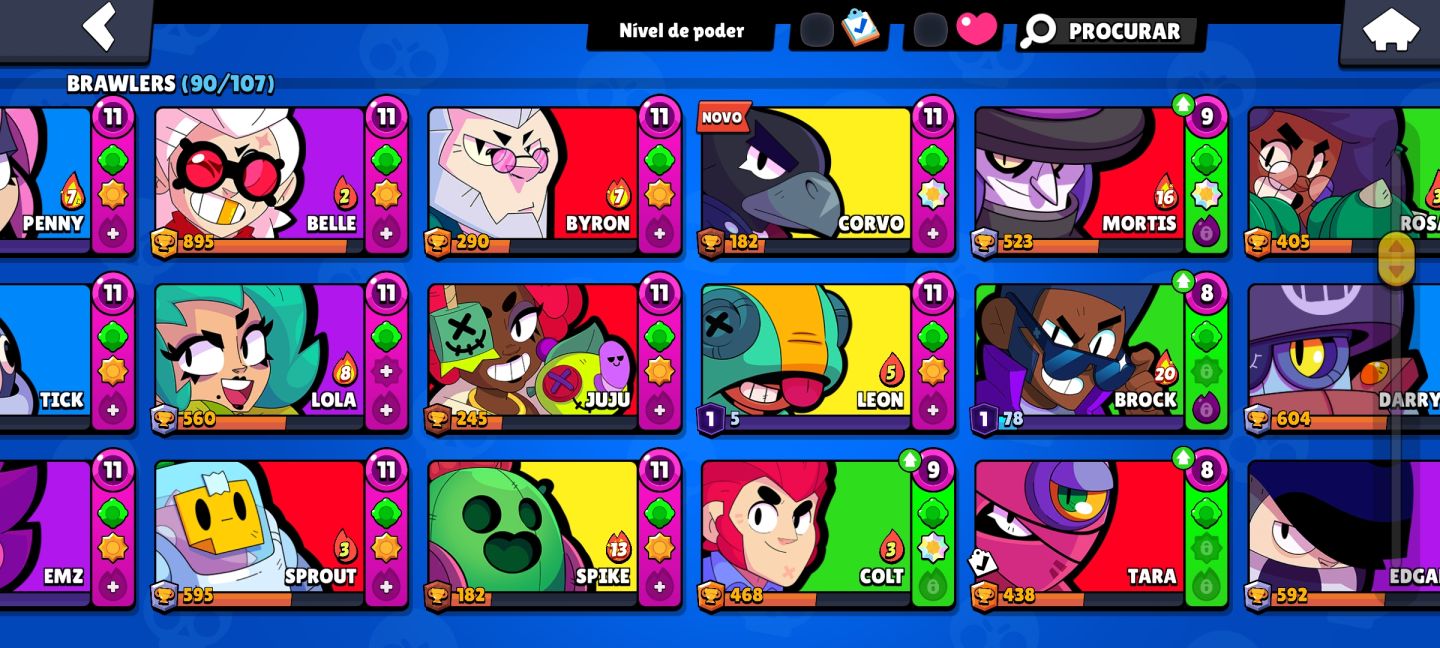 CONTA BRAWL STARS À VENDA R$130 PRA SAIR LOGO
