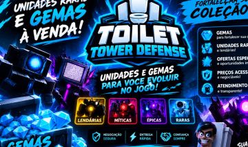 TOILET TOWER DEFENSE | UNIDADES RARAS E GEMAS À VENDA!