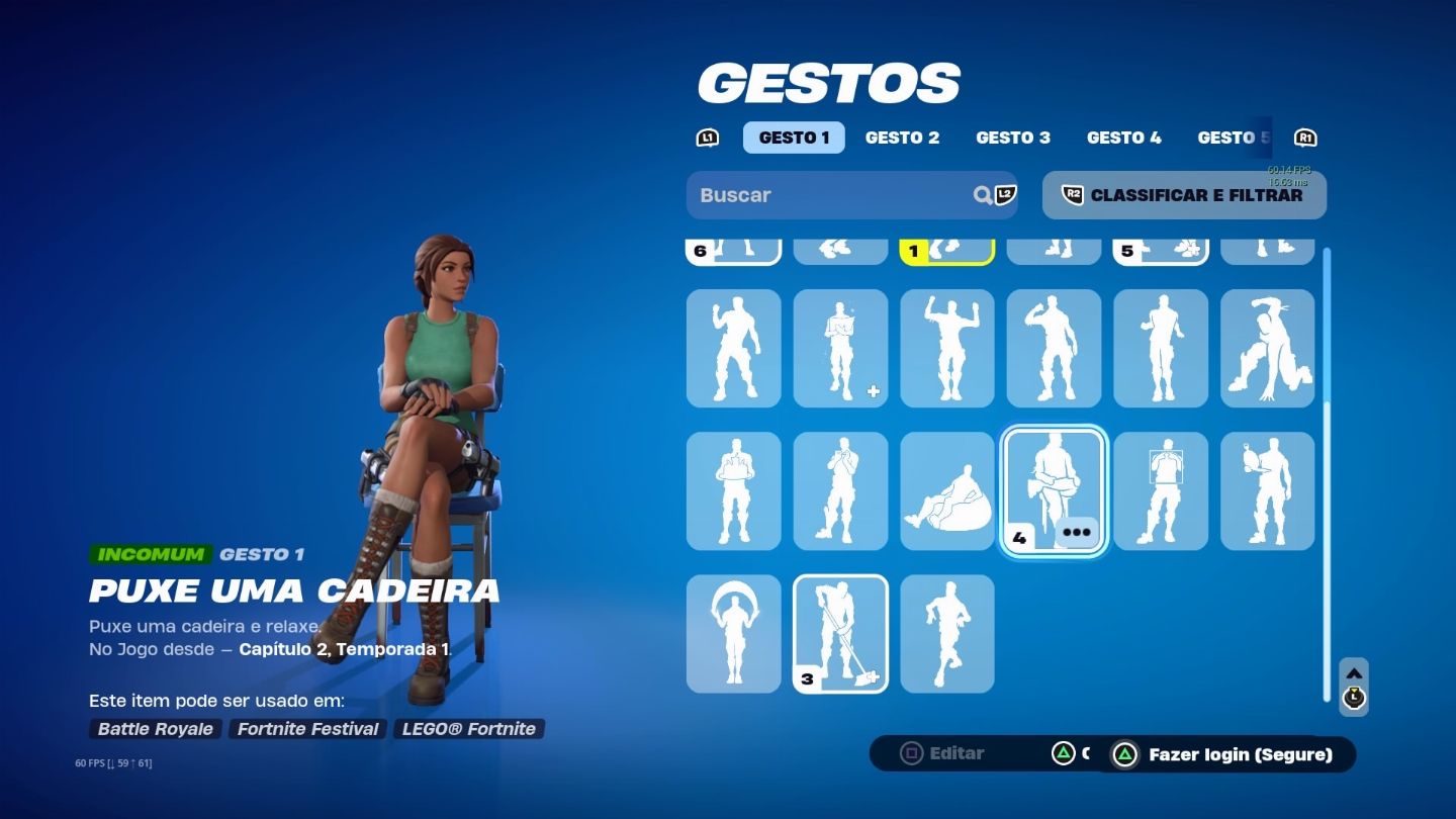 Conta Psn, com conta de Fortnite + skins e GTA San Andreas,detalhes na descrição