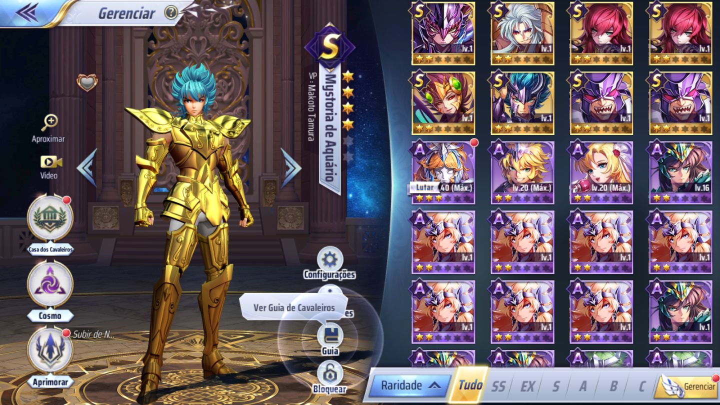 A150 Mystoria/ El Cid / Hypnos / Nebulosa / Kanon de Gemeos/ Suikyo /outros