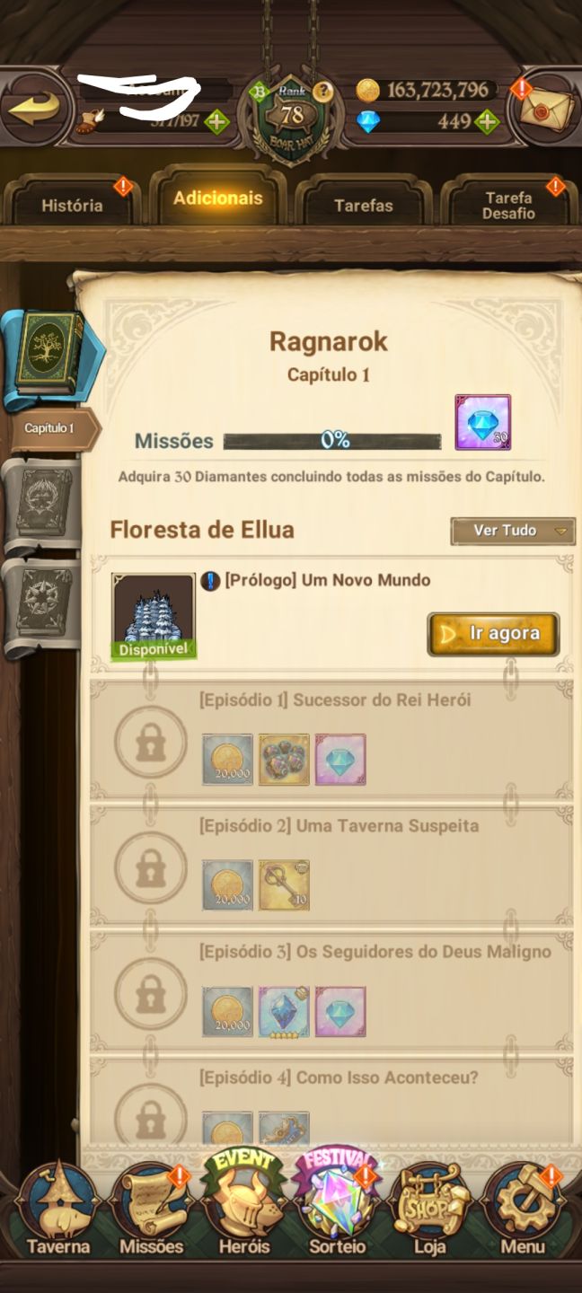 Continha perfeita 7ds!! Sem vínculos!!