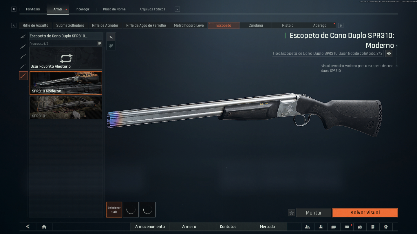 CONTA ARENA BREAKOUT 40M KOENS E SKINS