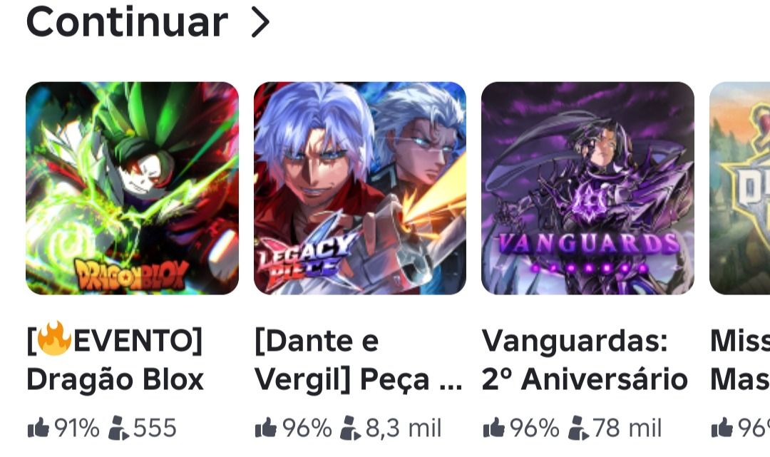 Conta de Roblox zerada