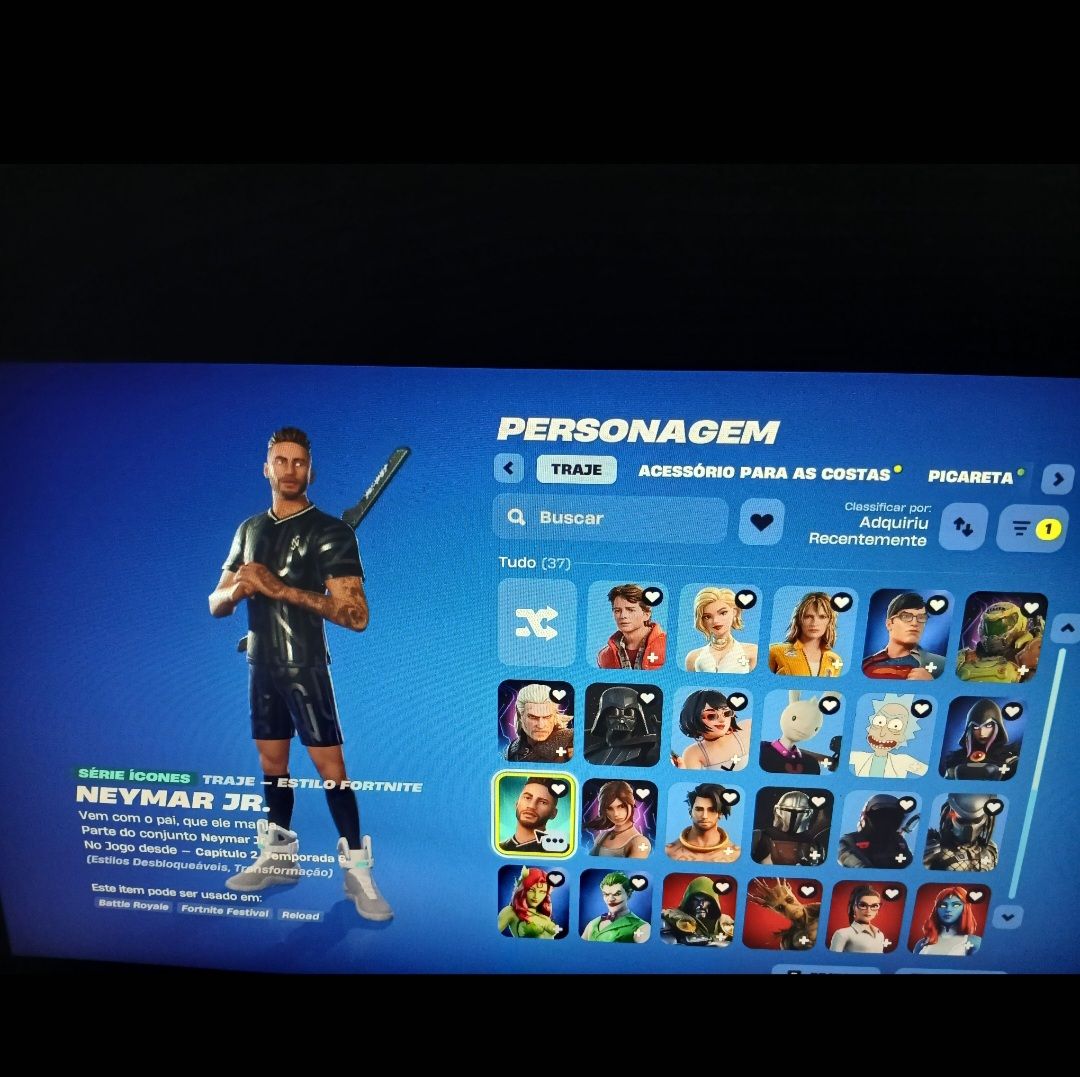 CONTA FORTNITE PARADA MUITA SKIN RARA