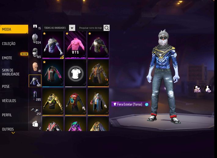 CONTA FREE FIRE INSTAPLAYER