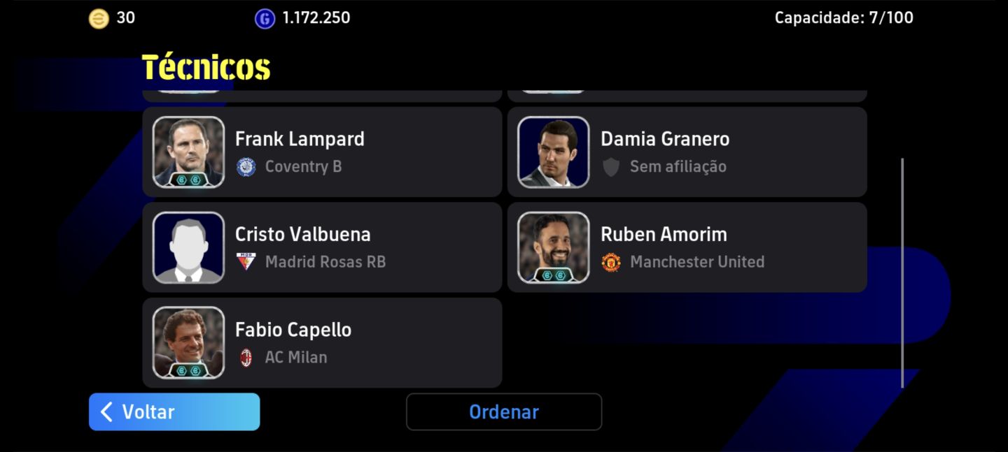 Conta efootball pontuação 3245 Messi big time