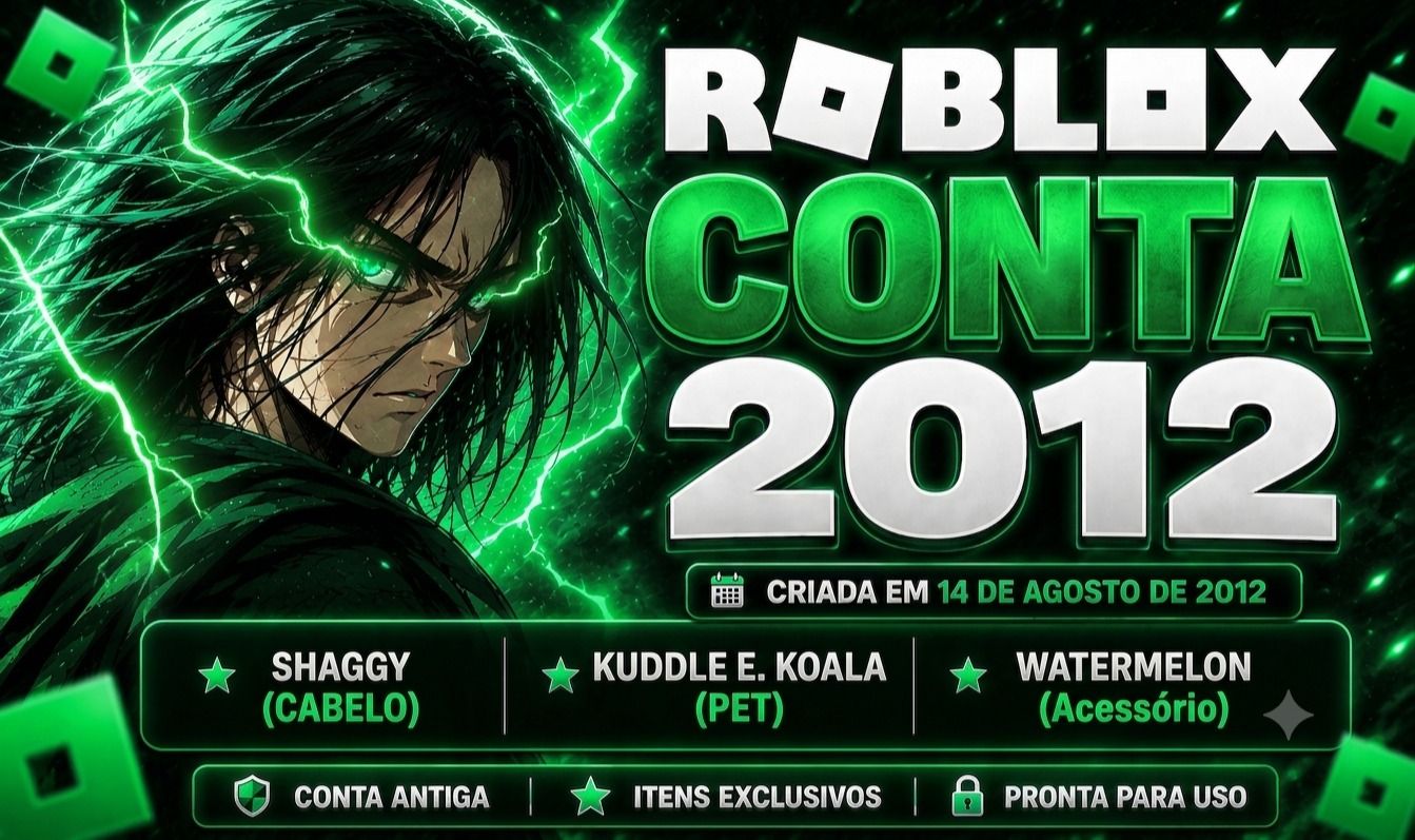 Conta Roblox 2012 | Shaggy | Kuddle E. Koala