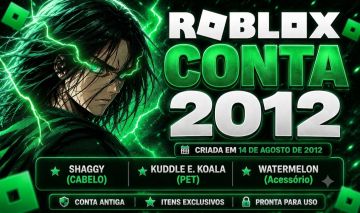 Conta Roblox 2012 | Shaggy | Kuddle E. Koala