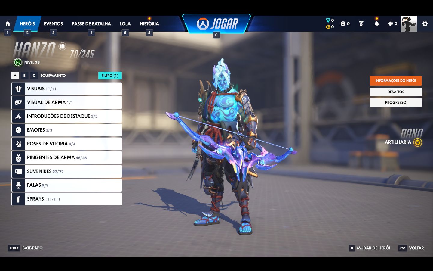 Conta overwatch gold 4