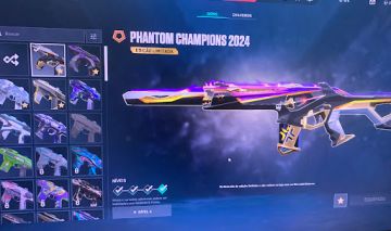 CONTA VALORANT CHAMPIONS 2024 + KARAMBIT VCT 2025 + 10 VANDALS 2100+ GASTOS