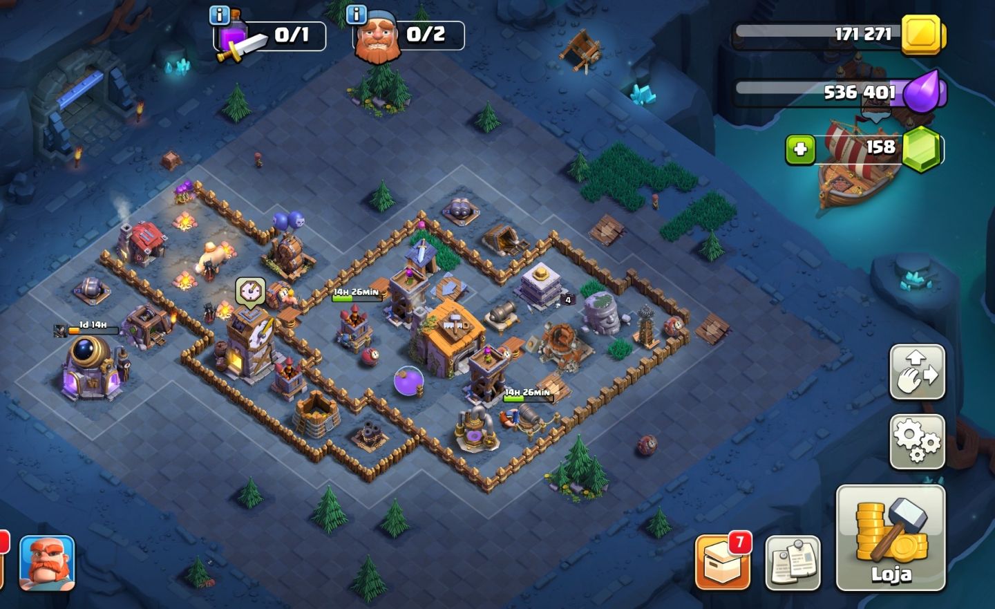 3 EM 1 CONTA DE BRAWL STARS, CLASH ROALE E CLASH OF CLANS ENTRE NO PERFIL