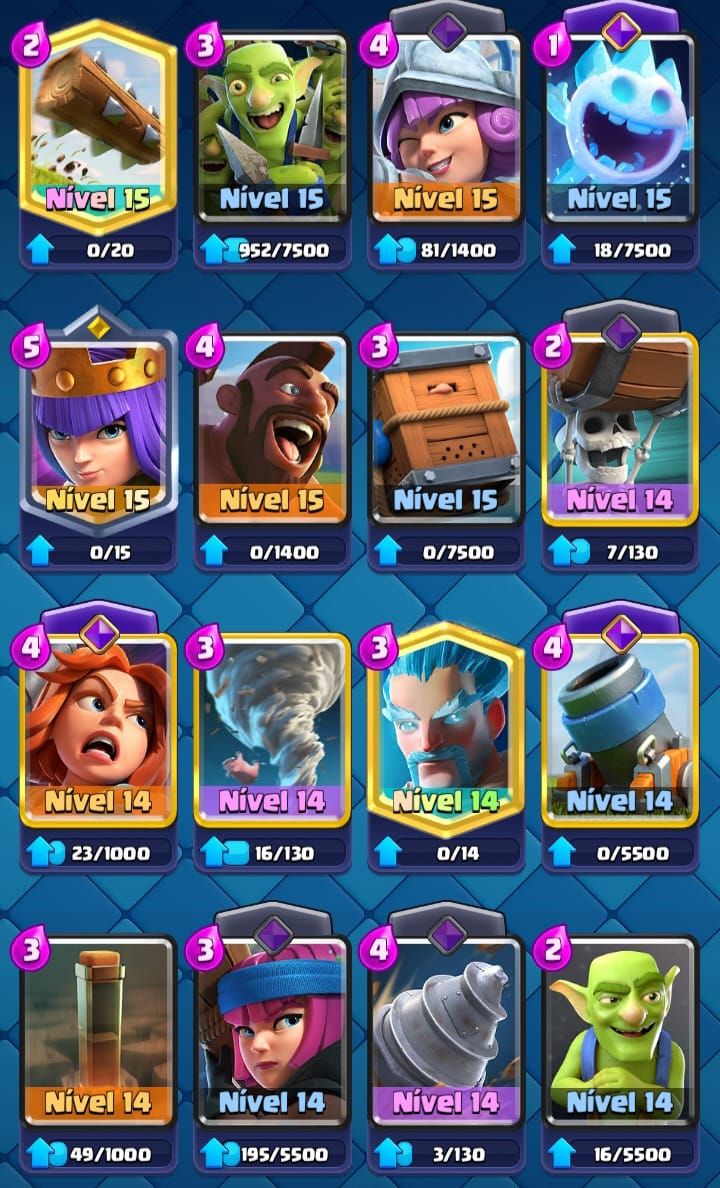 CONTA FULL ACESSO | CLASH ROYALE | 14.5K TROFÉUS | 25 EVOS | LVL 1800 | 5 herói