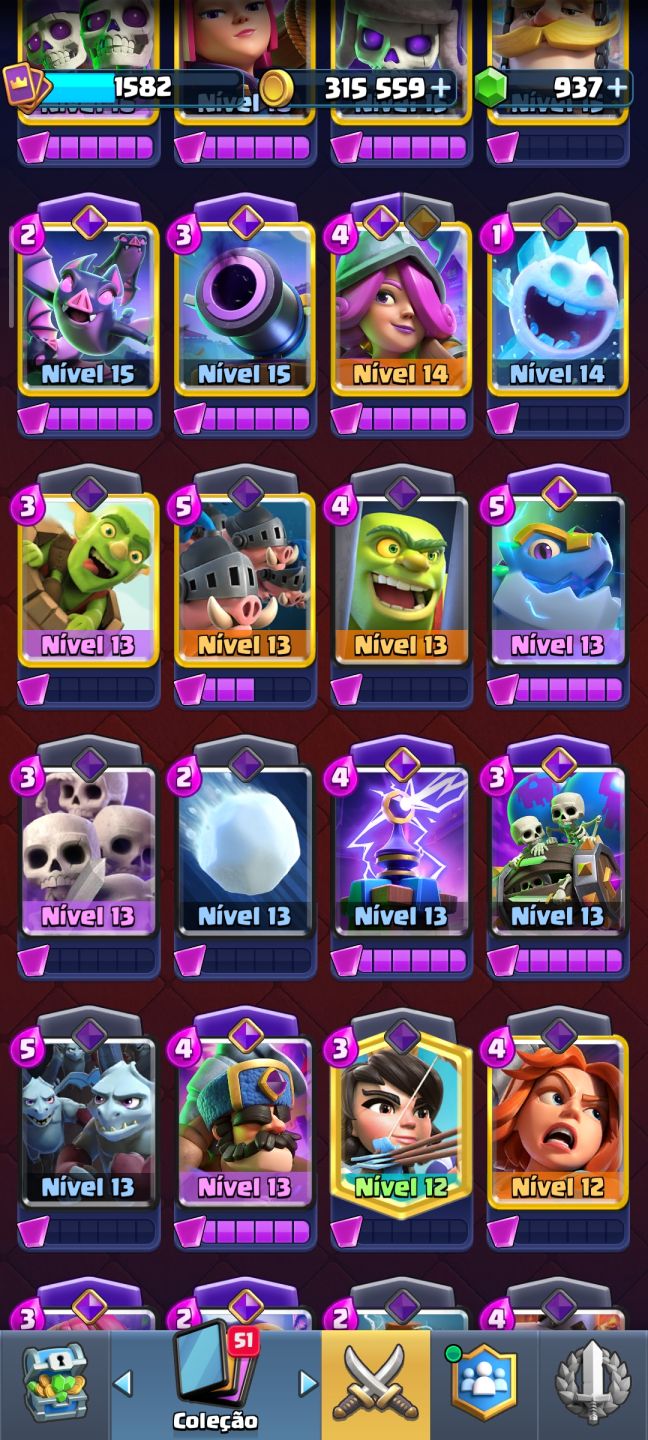 Conta Brawl Stars e clash royale TOP, 24k Brawl, e 11k clash.