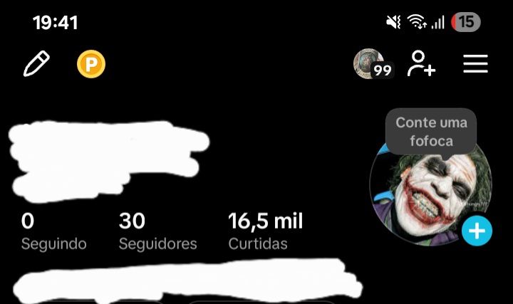 Conta tiktok