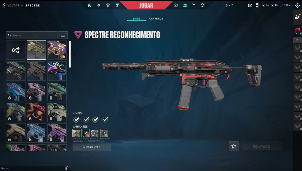 Conta Valorant Completa + Saqueador 2.0 Full