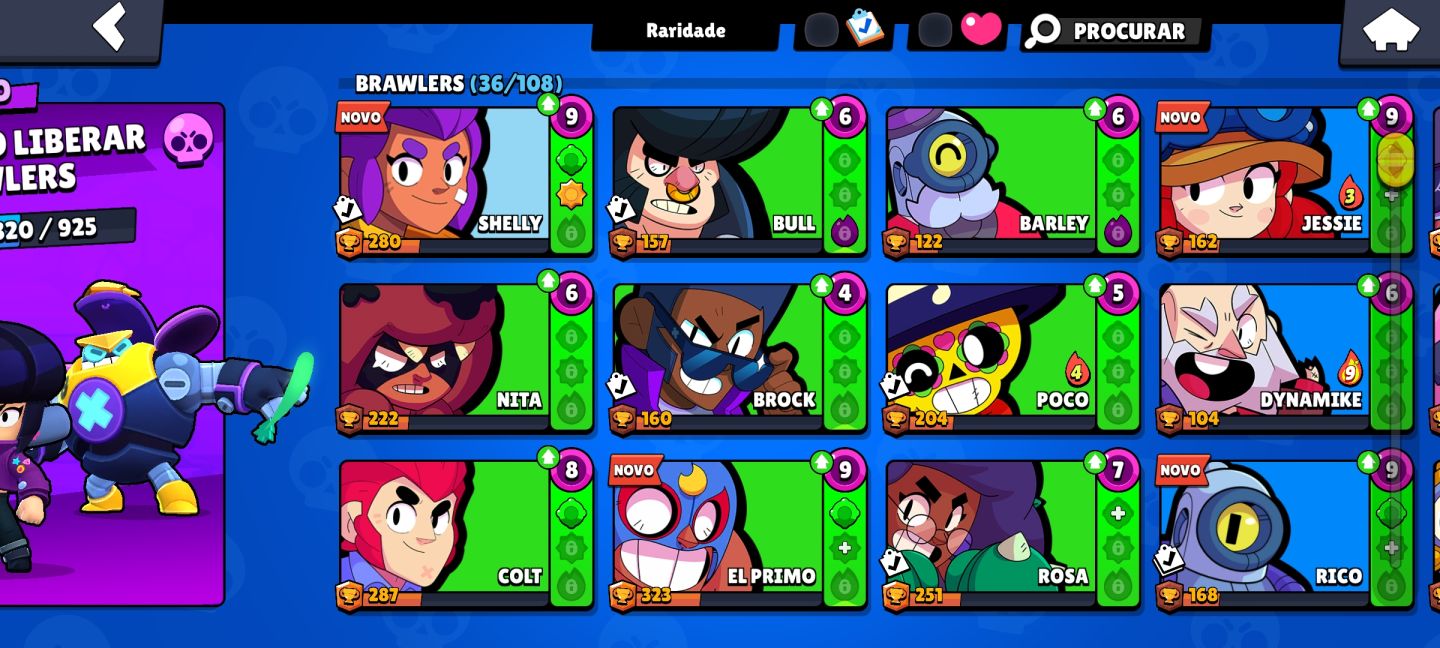 A melhor conta de braw Stars da ggmax