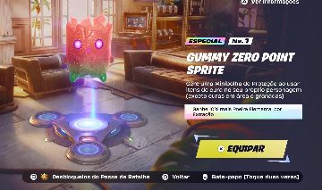 FORTNITE ELEMENTAL PONTO ZERO GUMMY | VBUCKS