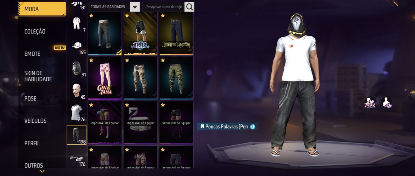 CONTA PARA NÃO INICIAR DO ZERO COM ITENS TOPS!