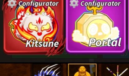 Conta blox fruit/ Slayers 2 com kistune Empyrean e portal Celestial