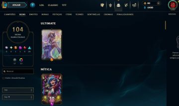 Full Acesso - 104 Skins - 165 Campeões - Level 140 - Promoção!!