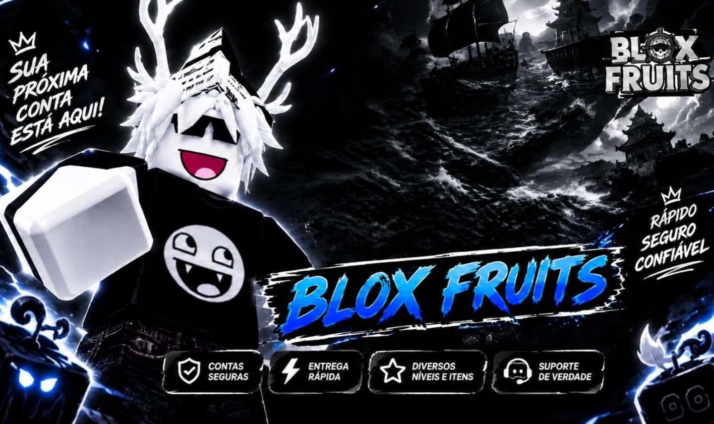 CONTAS DE BLOX FRUITS COM O MELHOR PREÇO DA GG MAX!