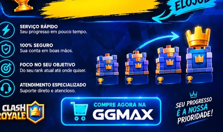 Elojob Clash Royale | 500 Troféus em 7 dias