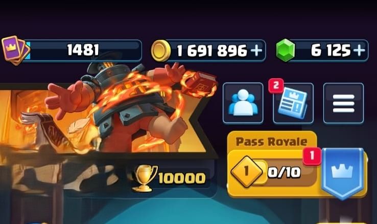CONTA DE CLASH ROYALE COM MUITO RECURSO - ACEITO QUALQUER PROPOSTA PRA SAIR LOGO