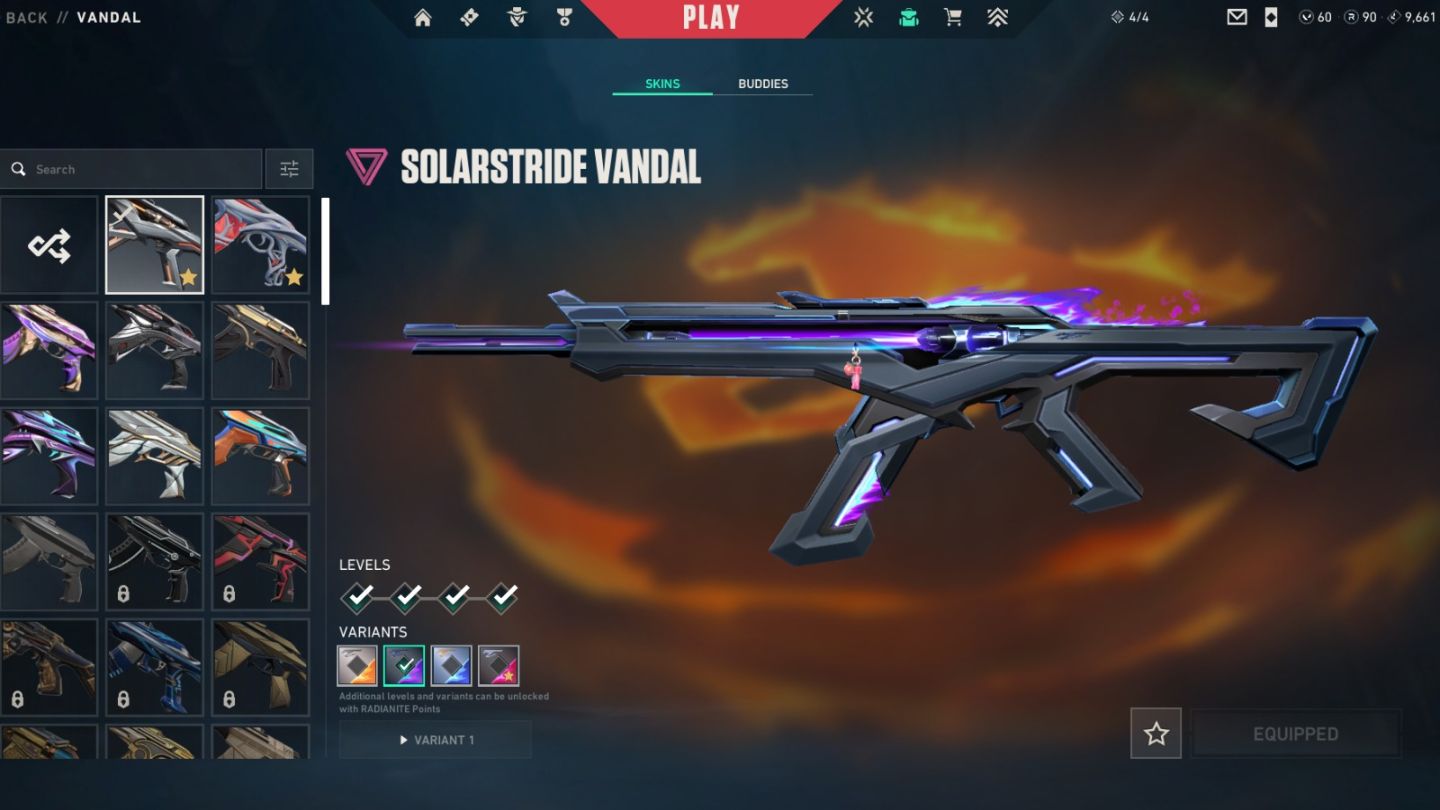 Conta skins premium valorant