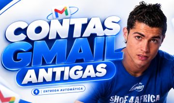 GMAIL NOVO E ANTIGO | NÃO PEDE SMS | 2FA |ENTREGA AUTOMÁTICA