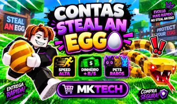 [STEAL AN EGG / ROUBE UM OVO] CONTAS | MENOR PREÇO | ENTREGA RÁPIDA