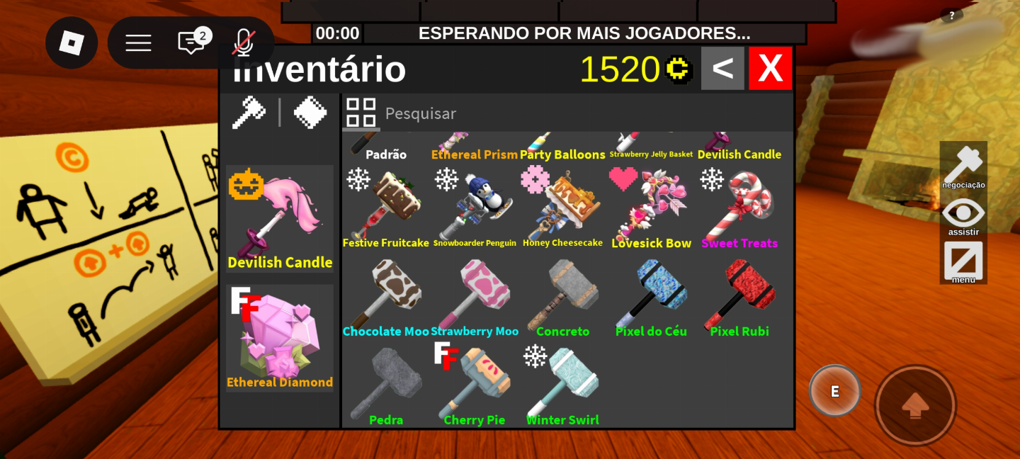 Inventário FLEE THE FACILITY.