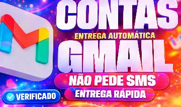 CONTAS GMAIL ANTIGA/NOVA (BARATO) | ENTREGA AUTOMÁTICA | ALTA QUALIDADE